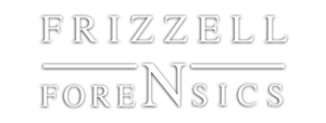 Frizzell Forensic Logo White No Bckg